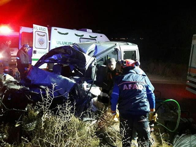 Bad accident in Niğde! There are 3 dead