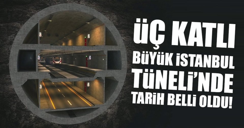 The tender of the Grand Istanbul Tunnel will take place in 2018