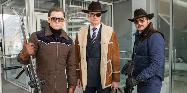 «Kingsman: The Golden Circle»: Two secret agents in a temple of consumption