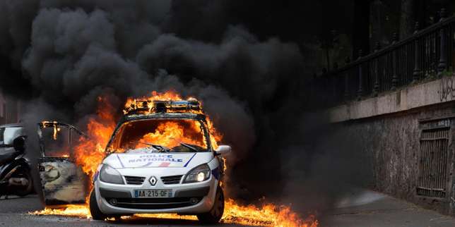 Police car burned: 7 of the 9 convicted, up to 7 years in prison pronounced