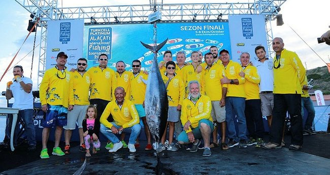 Turkcell Platinum Alaçatı International Fishing Tournament ended