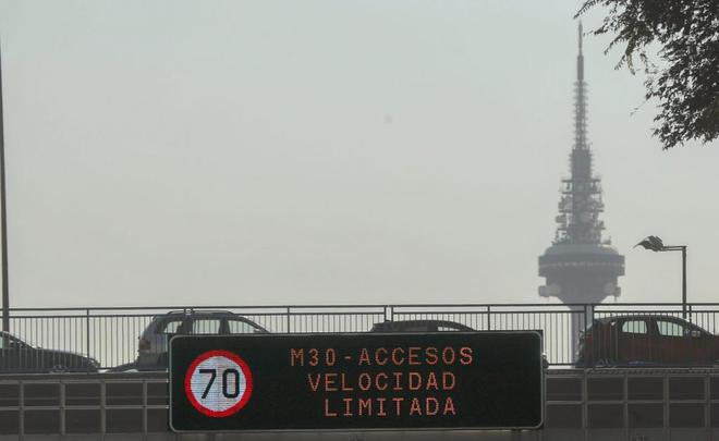Sunday will follow the limitation at 70 km/h on the M-30 but on Monday the circulation will not be restricted in half